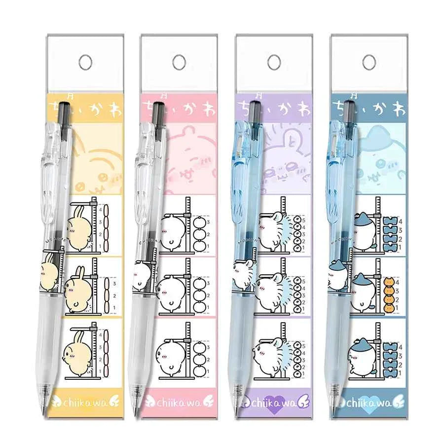 Zebra Sarasa Clip BioTube Gel Pen 0.5mm Black Ink Chiikawa 4 Pack