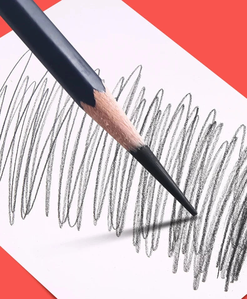 SAKURA Charcoal Drawing Pencils, 12-Pack | Soft, Medium or Hard