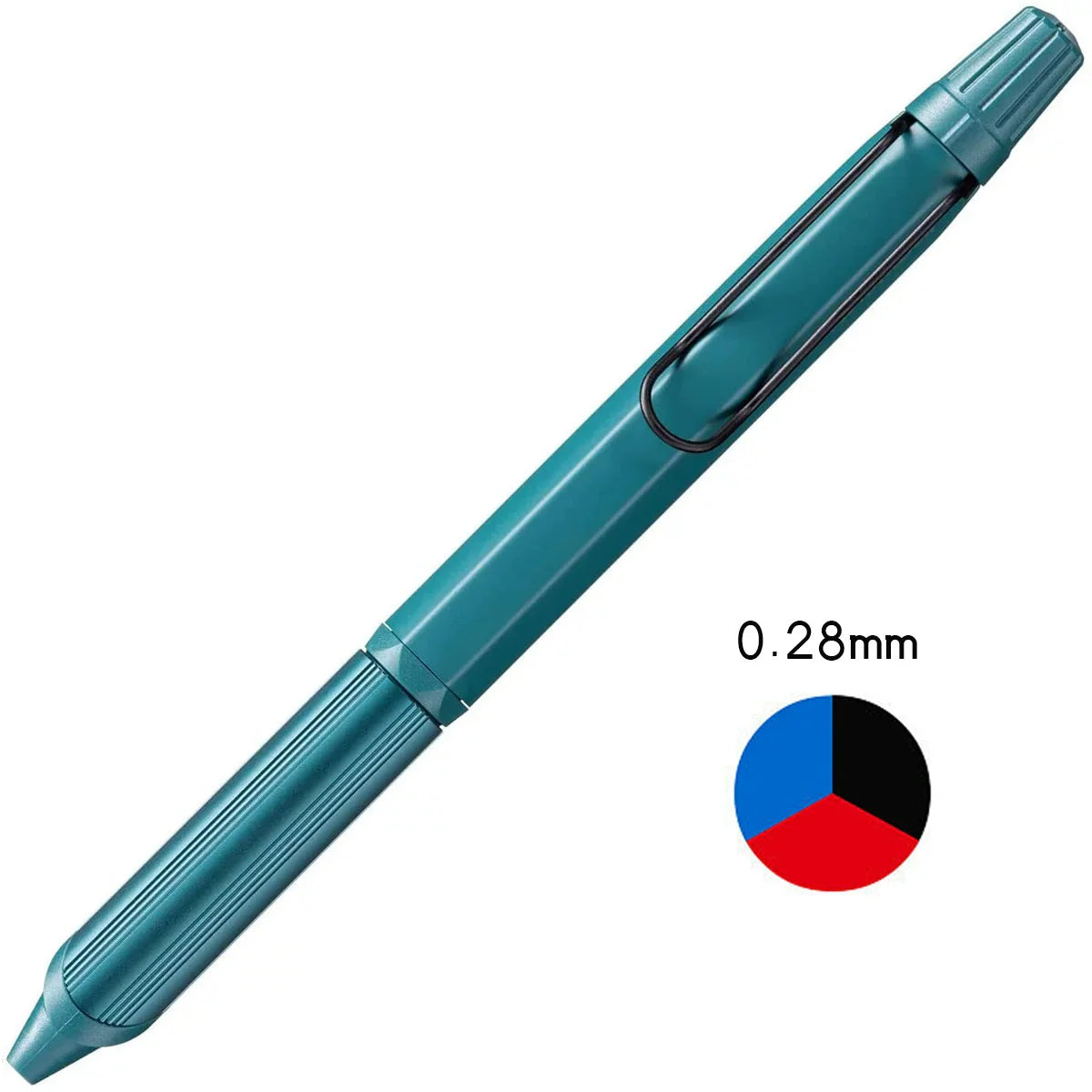 Uni Jetstream Edge 3 Color Ballpoint Pen 0.28mm Silent Green