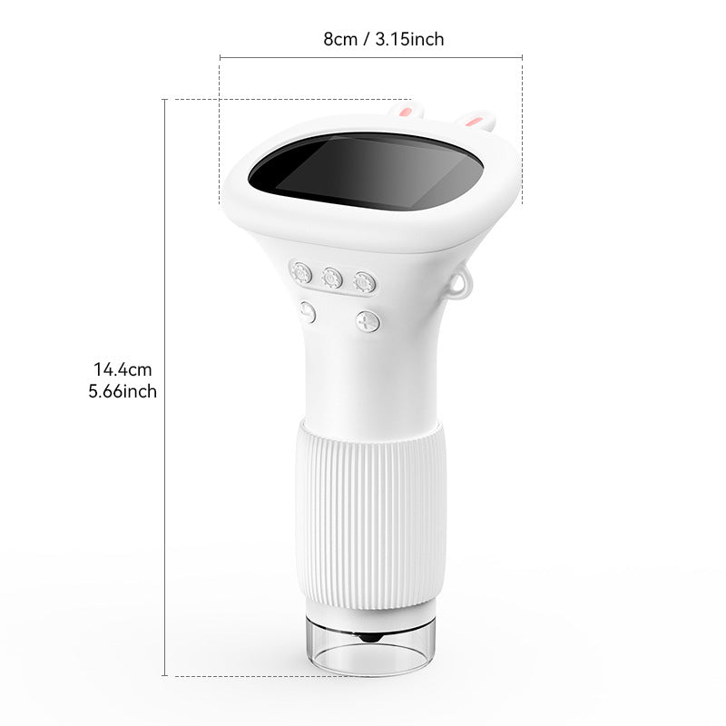 Portable Digital Microscope Camera for Kids White