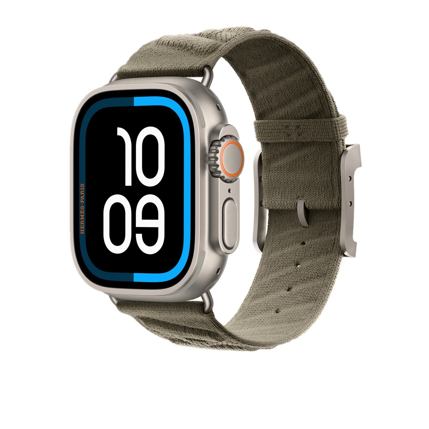 Apple Watch Nylon Braided Band with Metal Buckle