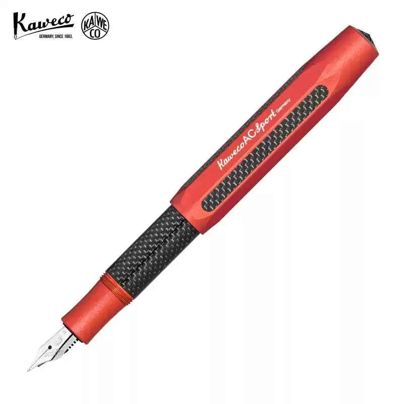 Kaweco AC Sport Carbon Fountain Pen Red