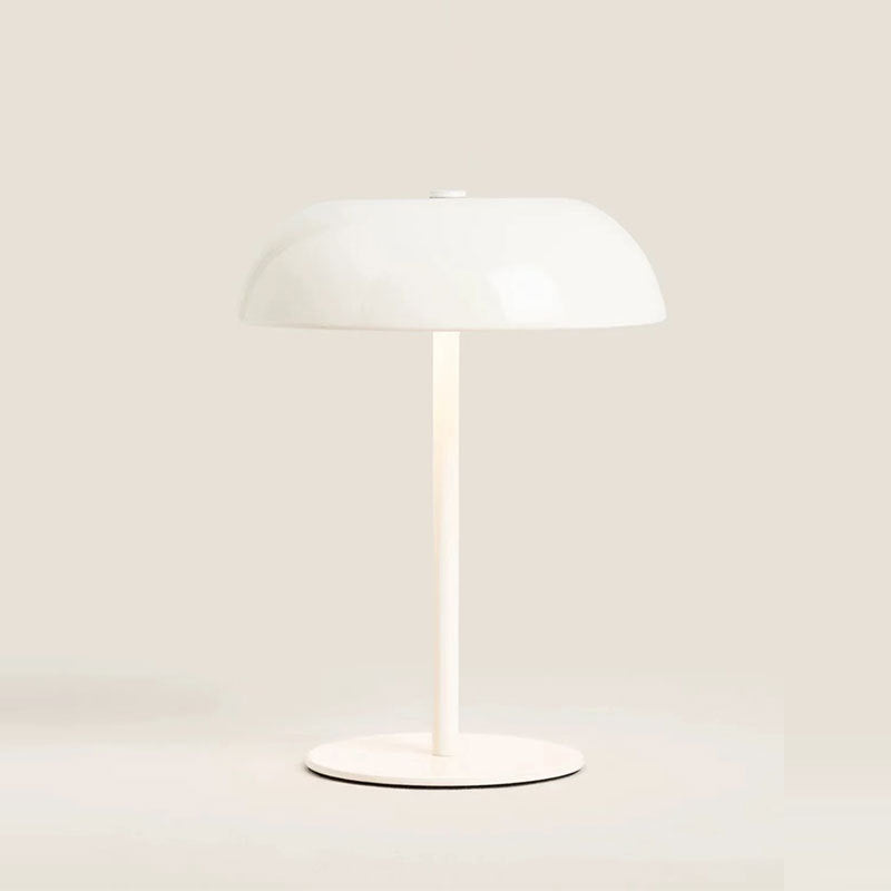 Metal Mushroom Lamp - Rechargeable LED Night Light White