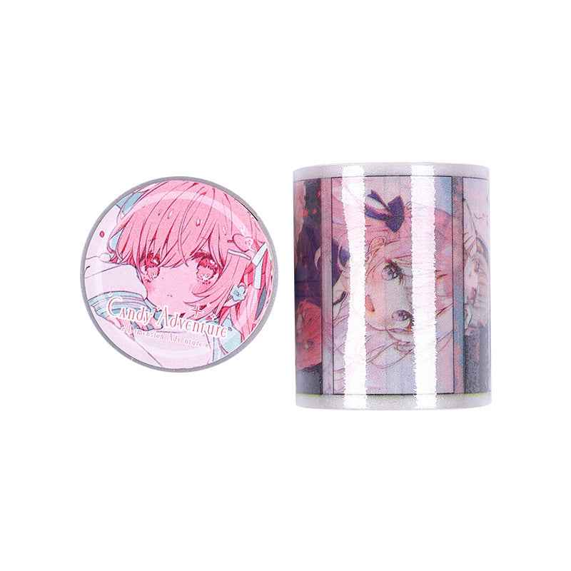 Anime Creative Die-Cut Washi Tape Set 4 Rolls
