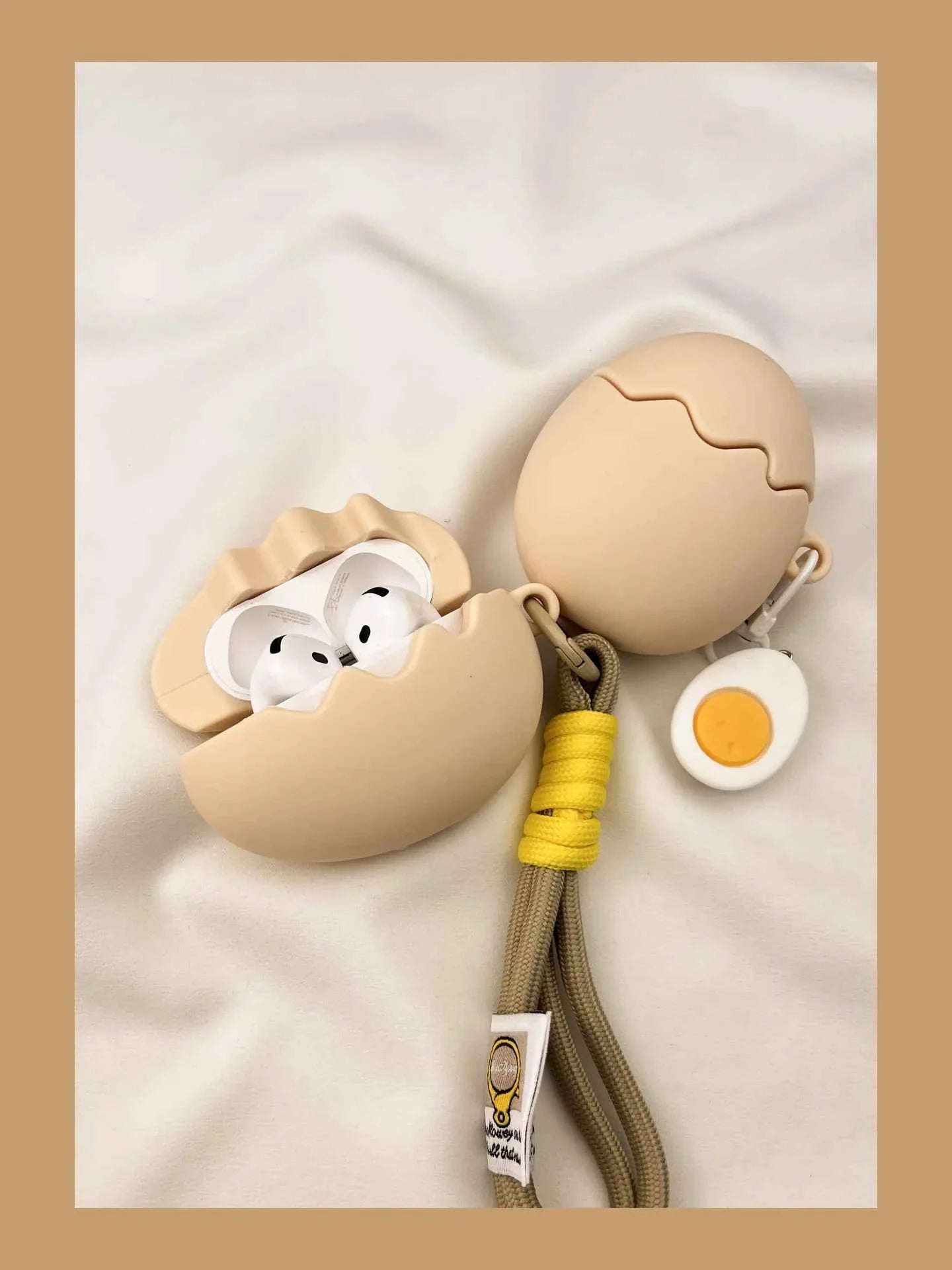 Egg-Shaped AirPods Case AirPods 1/2/3/4 AirPods Pro/Pro 2/Pro 3