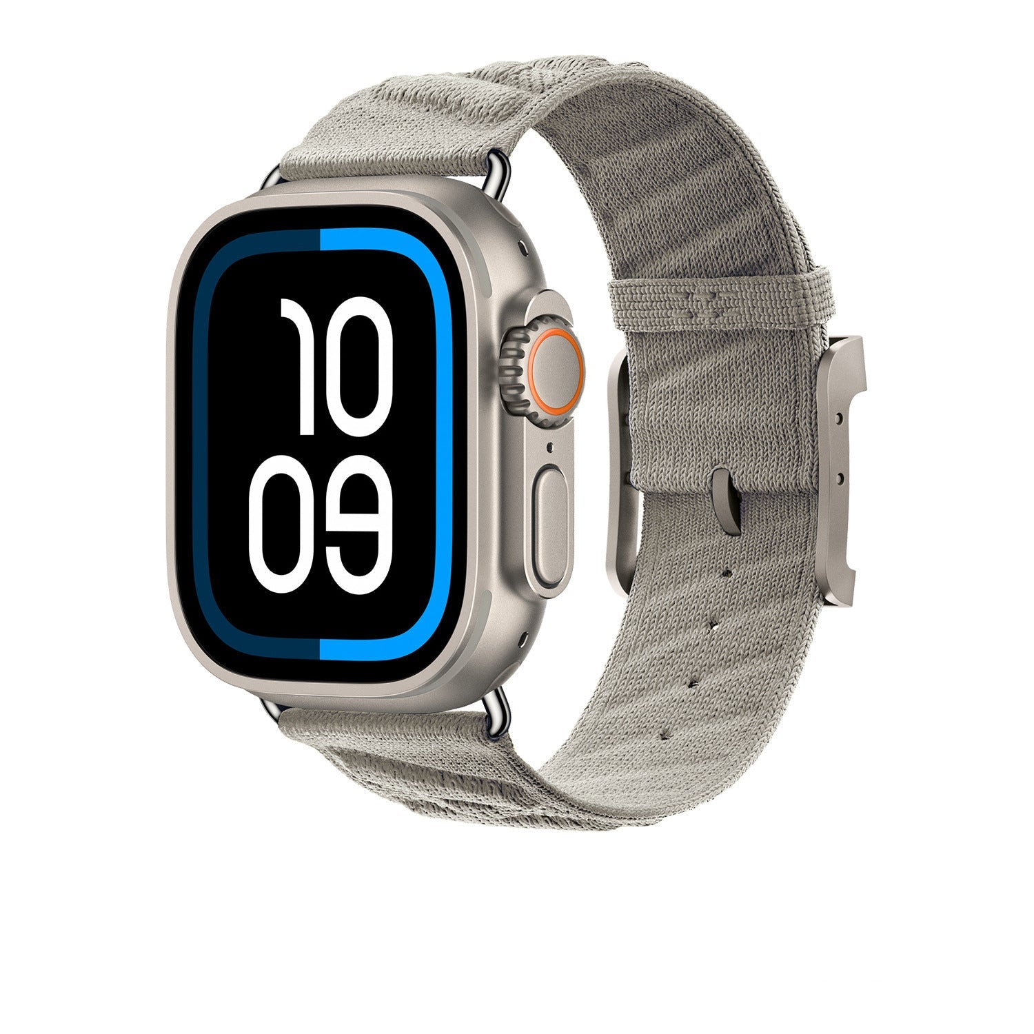 Apple Watch Nylon Braided Band with Metal Buckle