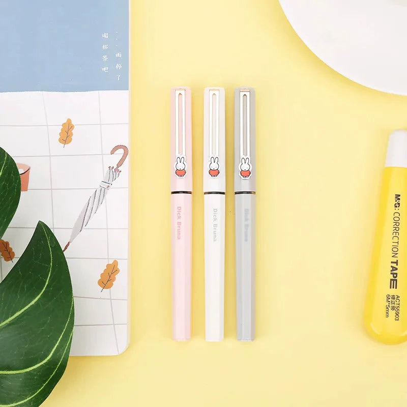 M&G Miffy Dick Bruna Limited Edition Needle Gel Pen Set 12 Pack