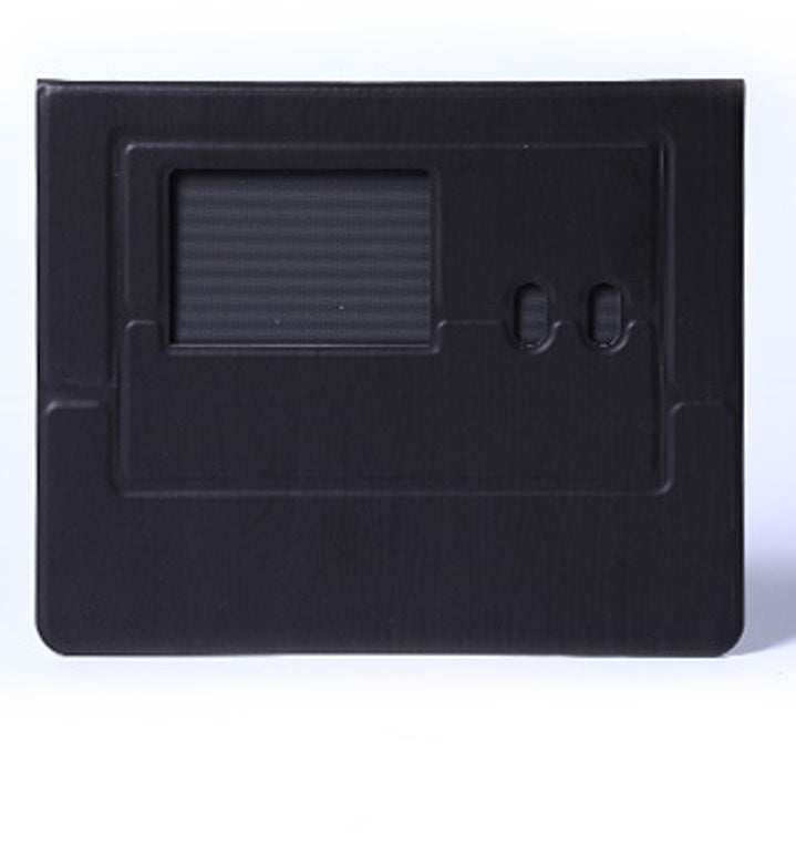 PU Leather Multifunctional Mouse Pad with Phone Stand & 2 Pen Slots