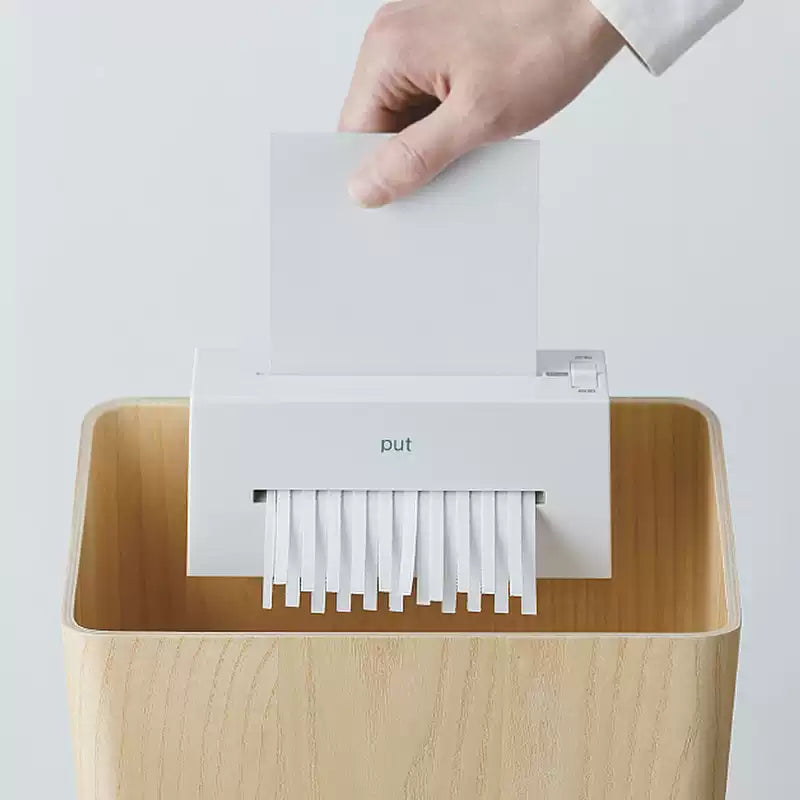Nakabayashi Personal Shredder Put Light NSE-TM2