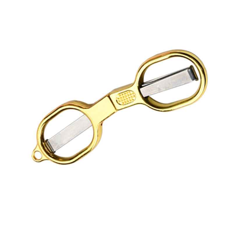 Mini Folding Travel Scissors 4 Color Pack