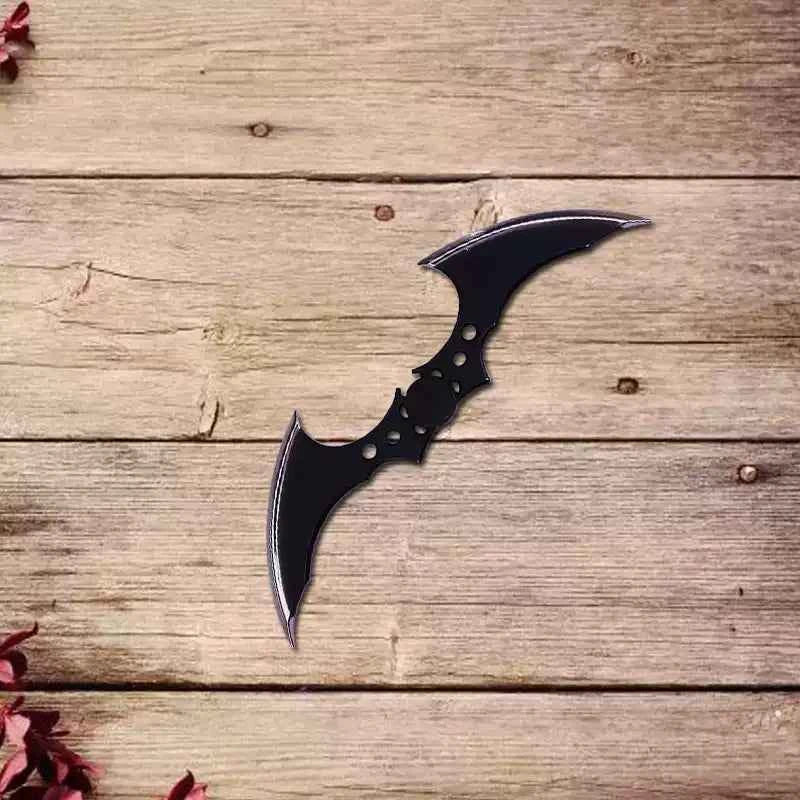 Black Bat Letter Mail Opener Zinc Alloy Unsharpened Blade