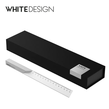 Aluminum Ruler 15cm - Premium Metal Office Stationery CUBE