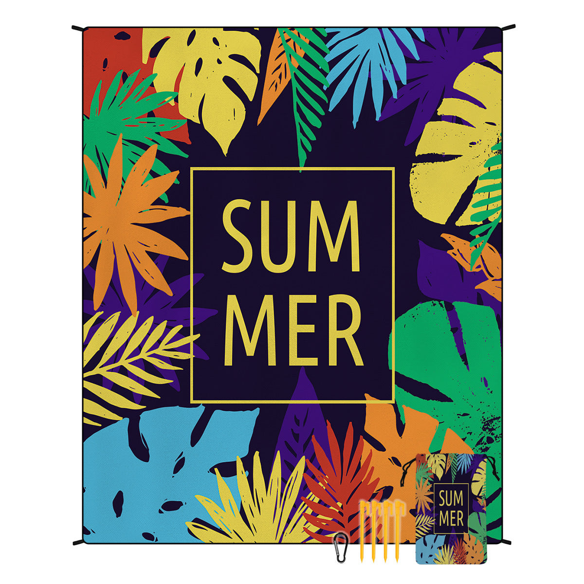Bohemian Beach Mat & Outdoor Picnic Blanket – Waterproof 220 x 180cm