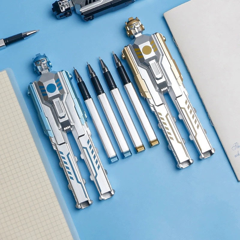 Transforming Robotic Gel Pen,4 Color Pack