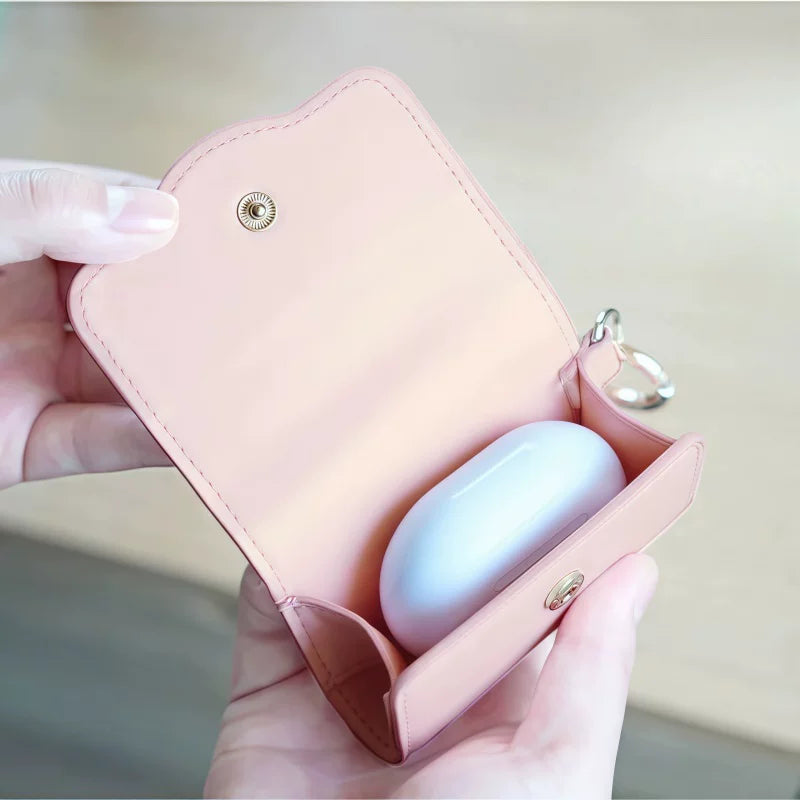 Japanese Cute Rabbit Earphone Case & Key Pouch