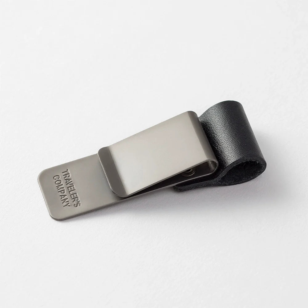 Midori Traveler's Notebook Pen Holder Clip Black