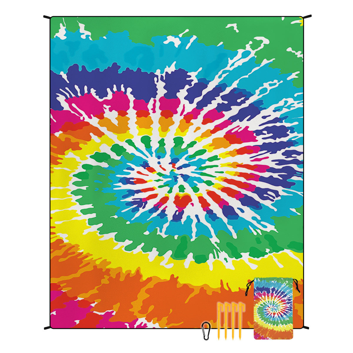 Bohemian Beach Mat & Outdoor Picnic Blanket – Waterproof 220 x 180cm
