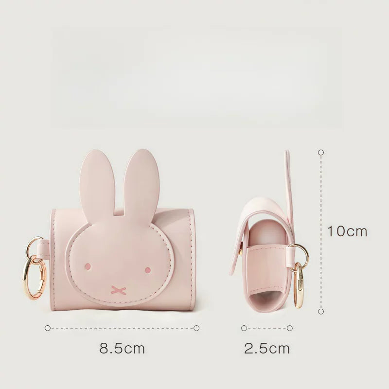 Japanese Cute Rabbit Earphone Case & Key Pouch
