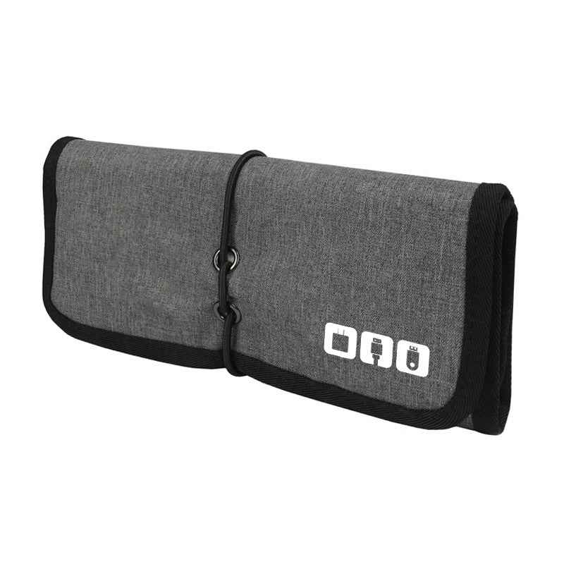 MapleStory Electronic Organizer Cord Pouch Roll Up Grey