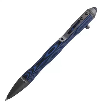 Blue Striped Aluminum EDC Tactical Stylus Pen