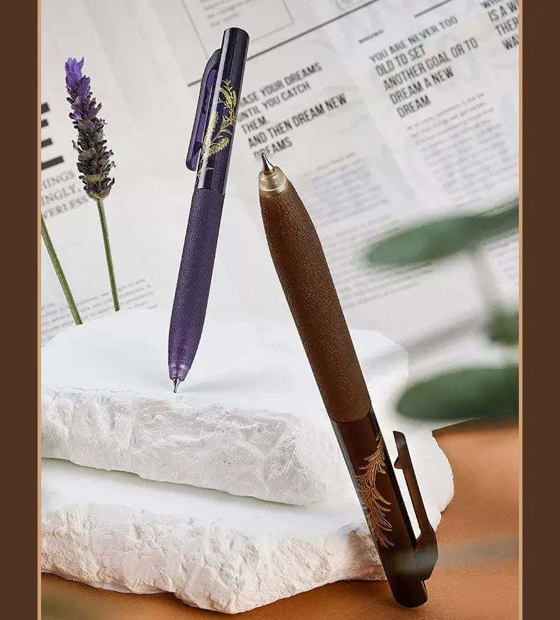 TANOOCI Calm Moments Aromatherapy Gel Pen Set | 0.5mm | 4 Scents: Lavender, Cedarwood, Eucalyptus & Lemongrass