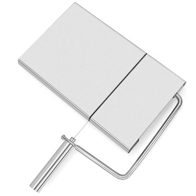 Stainless Steel Multifunctional Cheese Slicer with Measurement Scale