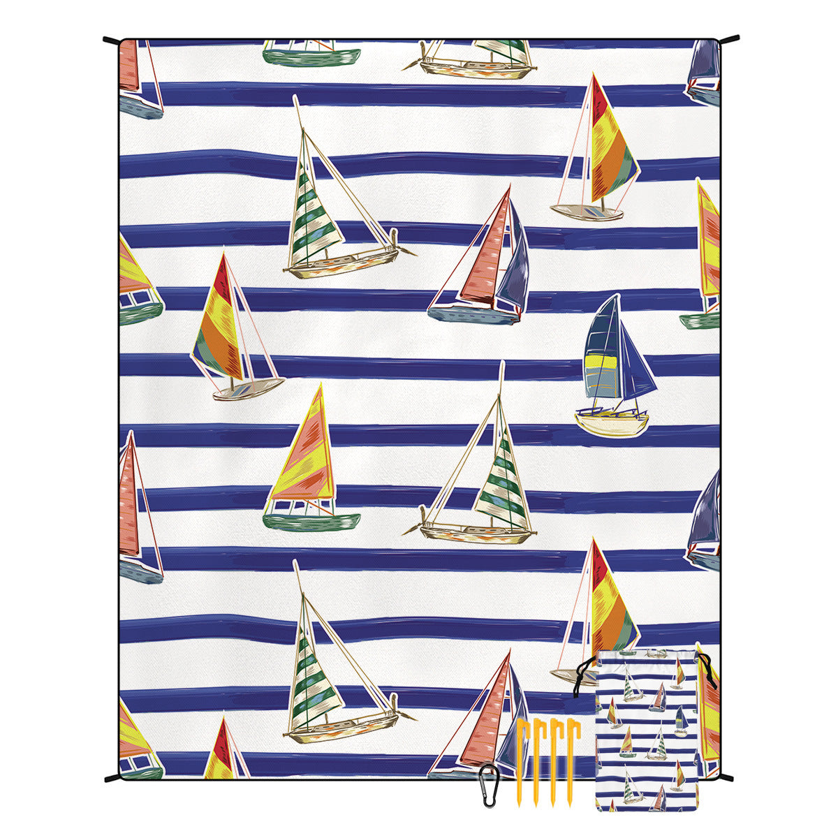 Bohemian Beach Mat & Outdoor Picnic Blanket – Waterproof 220 x 180cm