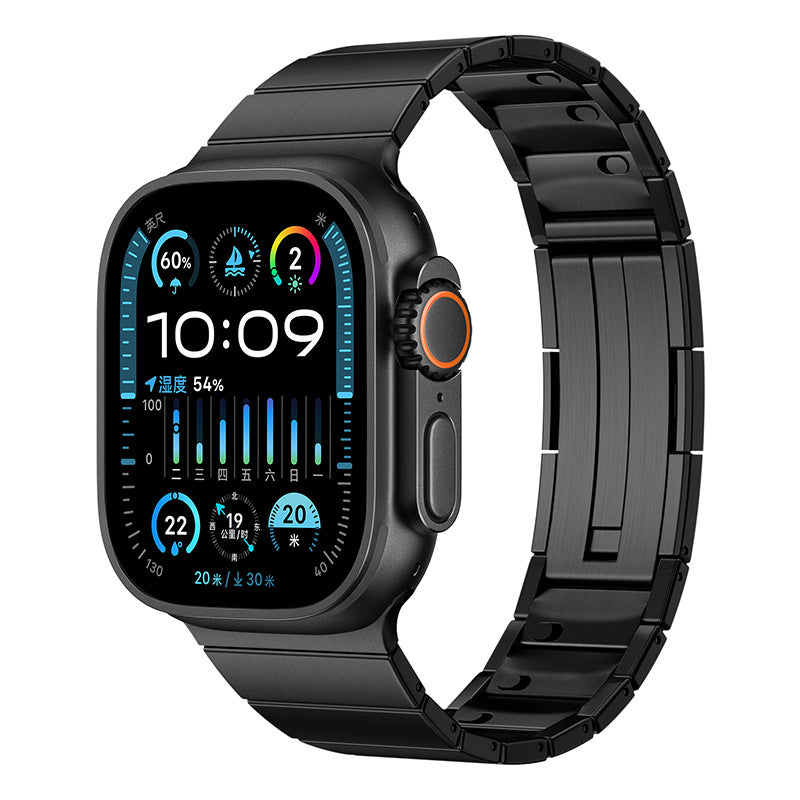 Apple Watch Quick-Release Slim Stainless Steel Band