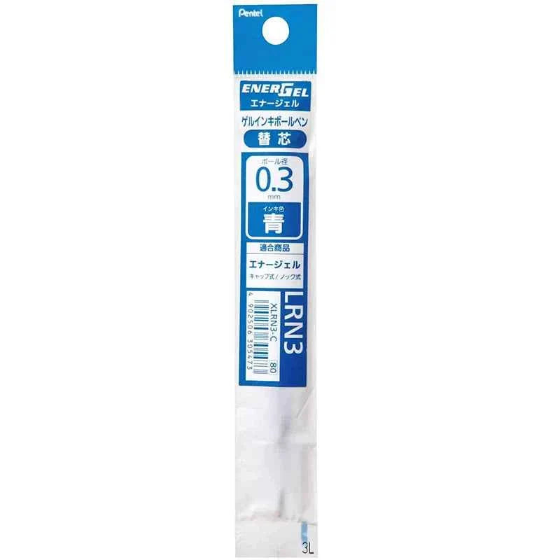 Pentel EnerGel LRN3 Needle-Point Gel Pen Refill - 0.3mm - 5 Pack 5 Black