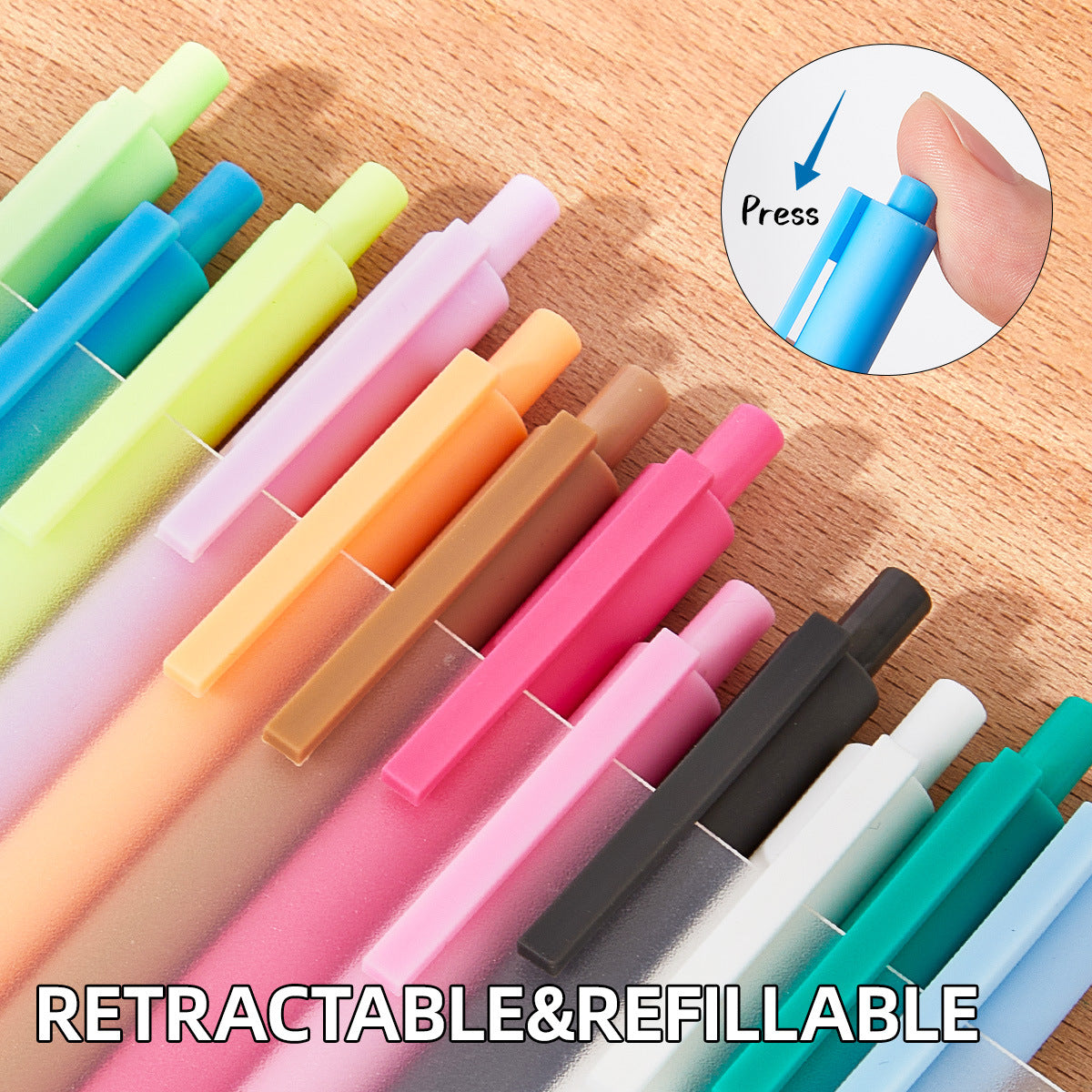 SHANDS S367 Acrylic Gel Pens 12 Colors