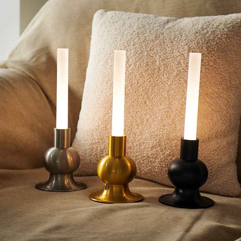 Aluminum LED Candlestick Lamp - Rechargeable 2W