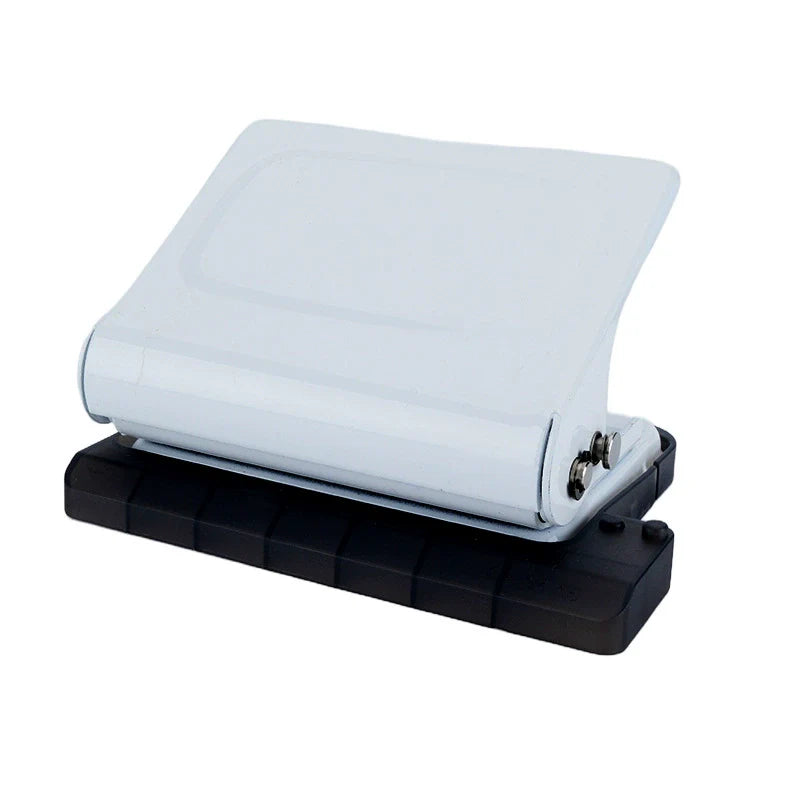10-Hole Paper Punch Binding Machine for Planner A4/A5/B5 Book White