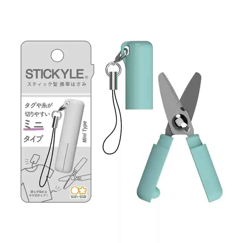 Sun-Star Stickyle Mini Portable Scissors with Strap