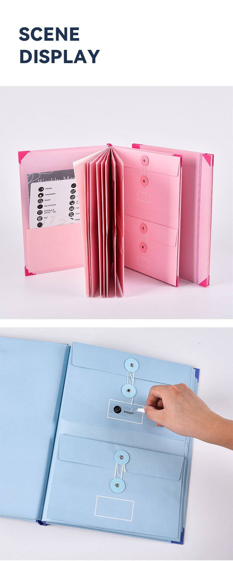 In Case Go Missing Binder Viral TikTok Folio