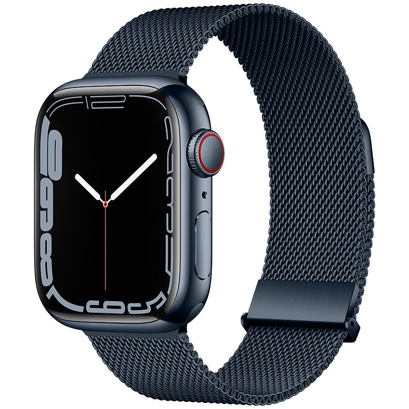 Apple Watch Two-Piece Double Magnetic Stainless Steel Metal Strap