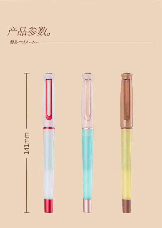 TANOOCI Wagashi Japanese Sweets Gel Pen | Magnetic Cap | 0.5mm Bullet Tip Black Ink | Includes 2 Refills