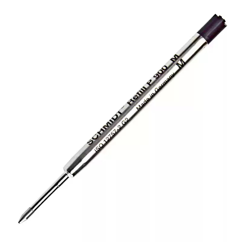 Schmidt Standard P900 M Ballpoint Pen Refill Black/Blue 2 Pack 2 Black