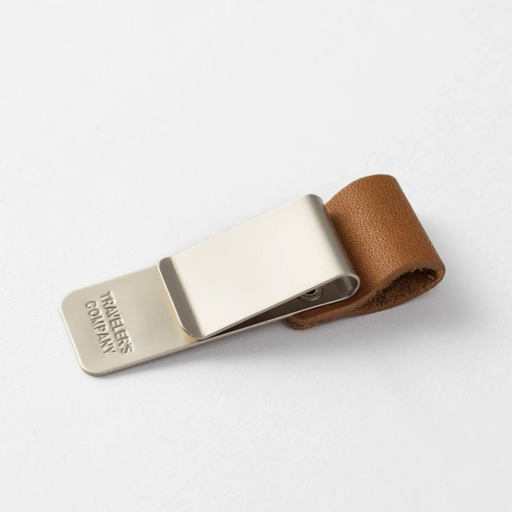 Midori Traveler's Notebook Pen Holder Clip Camel