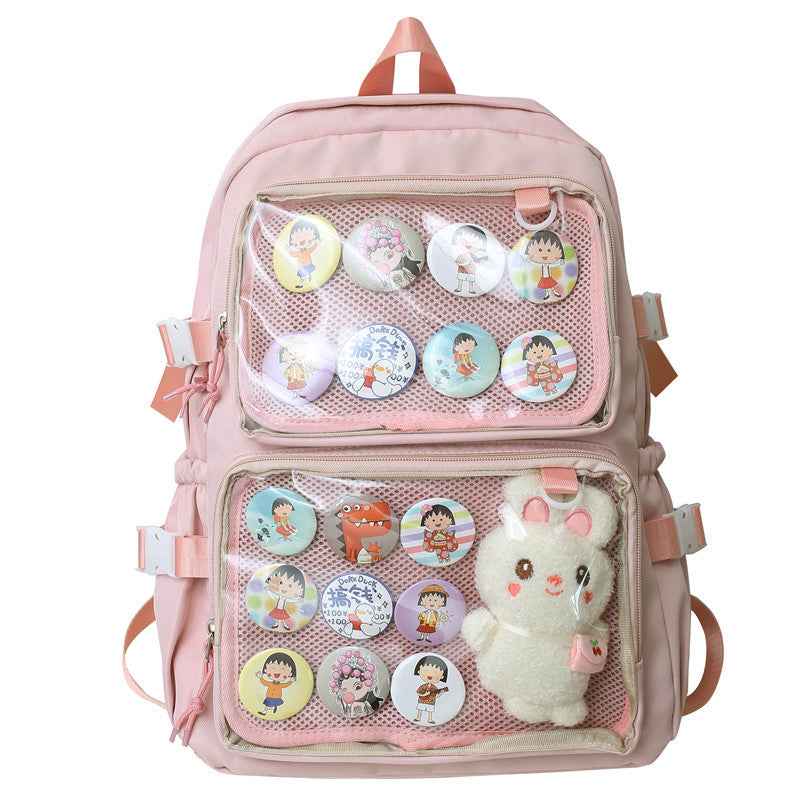 Ita Bag Pin Display Backpack with Insert Black
