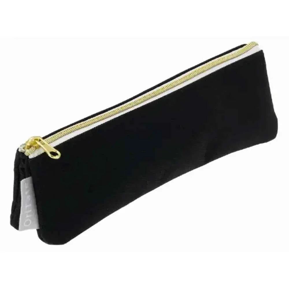 Raymay Fujii Oritate Self-Standing Slim Pen Case Black