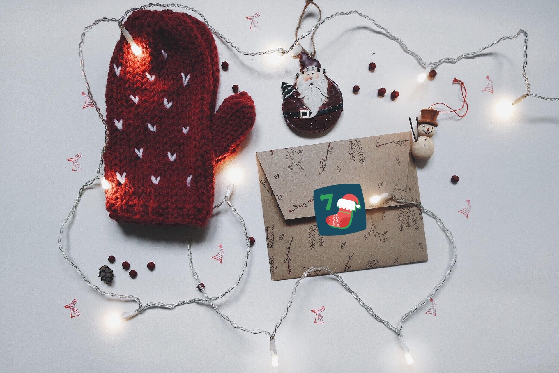 Make a Face Christmas Countdown Calendar Stickers for Kids 32 Sheets