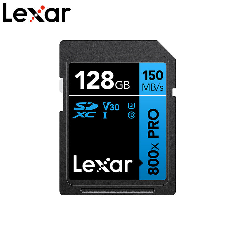 Lexar 32/64/128/256GB 800x PRO SDXC UHS-I Memory Card 128GB