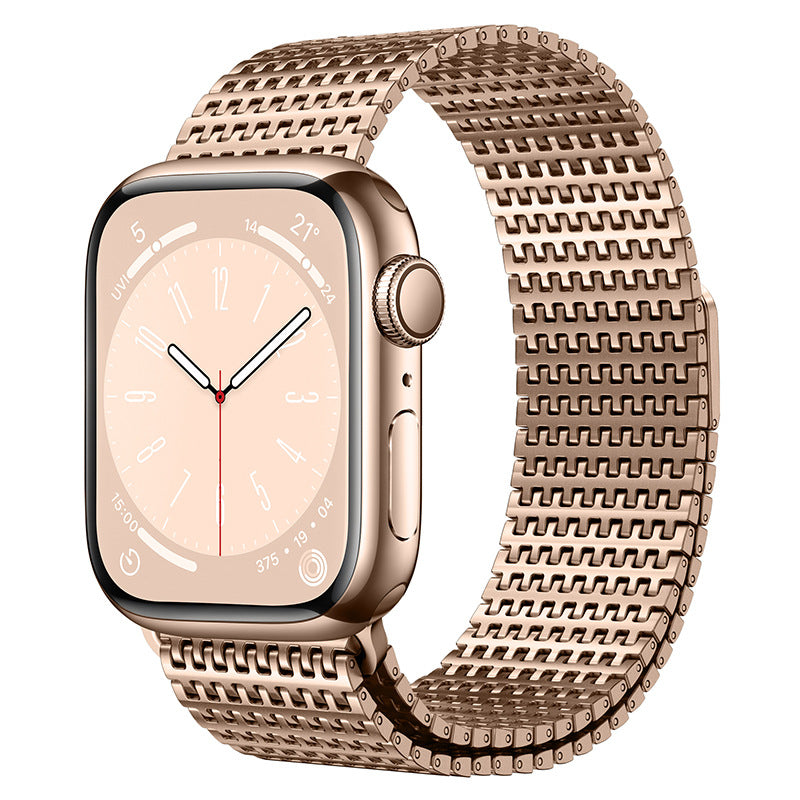 Apple Watch Chain-Link Magnetic Stainless Steel Band