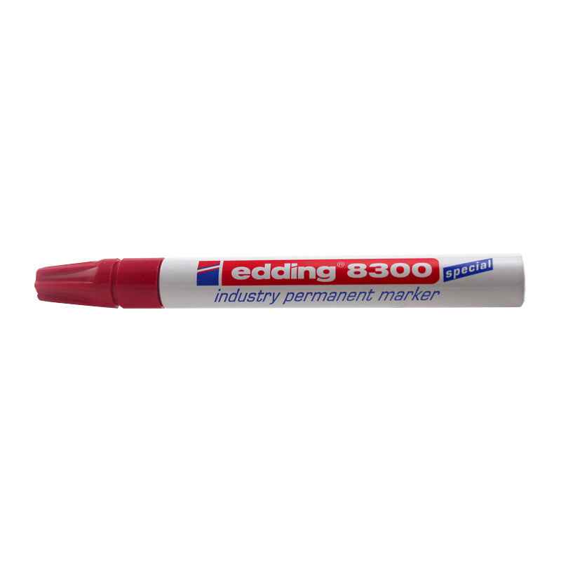 edding 8300 industry permanent marker 2 Pack Red