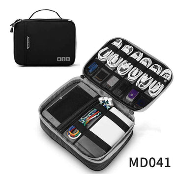 MapleStory Electronics Organizer Bag,Large Black