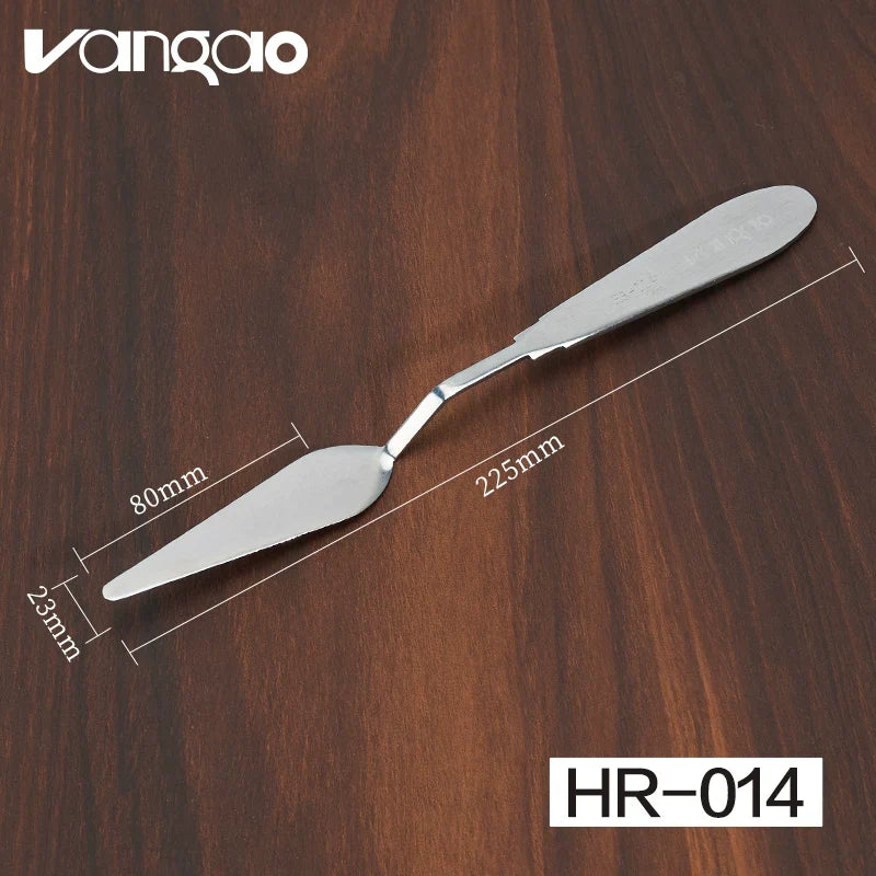 VANGAO Flexible All-Steel Palette Knife | Single Pack 014