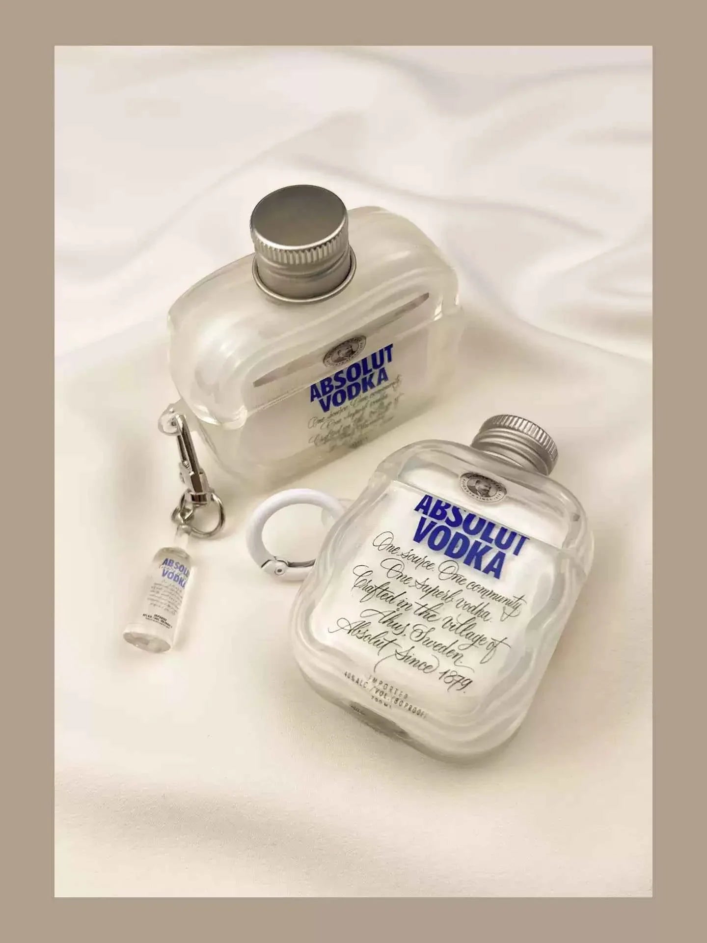 3D Vodka Bottle AirPods Case