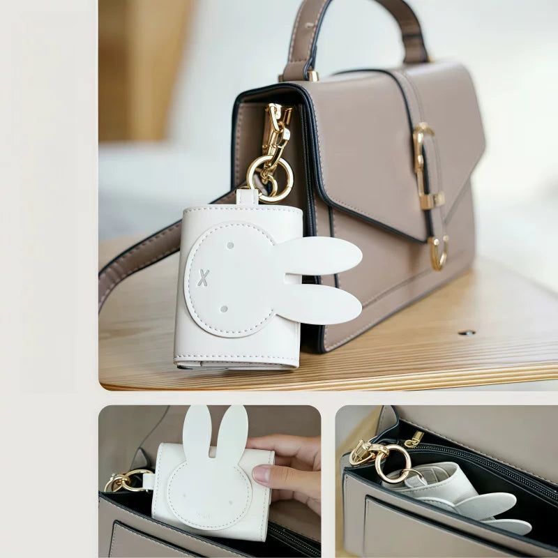 Japanese Cute Rabbit Earphone Case & Key Pouch
