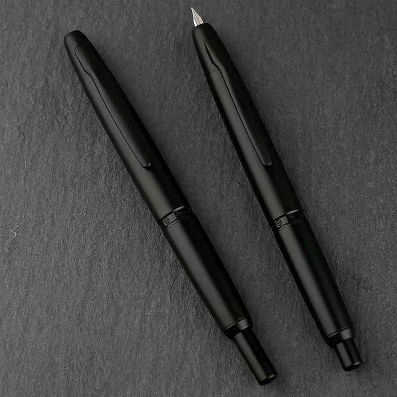 Majohn A1 Press Fountain Pen with Box,Retractable Extra Fine Nib