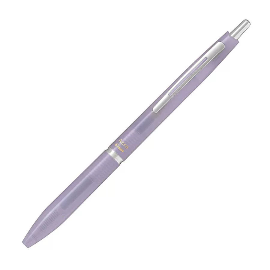 PILOT ACRO 300 Low-Viscosity Oil-Based Ballpoint Pen, 0.3 mm Fine Black Ink Purple